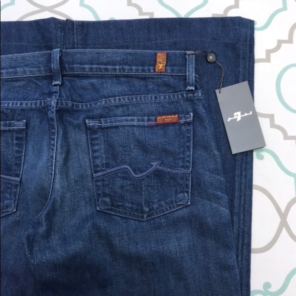 NWT๐๐7FAM! GINGERS! LOW RISE!๐๐30 9/10 32โ NEW - Picture 1 of 8